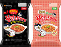 삼양식품, ‘불닭납작당면’ 2인분 파우치 형태 출시