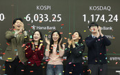 코스피, 장중 6000선 돌파…개인 매수세에 ‘사상 최고’