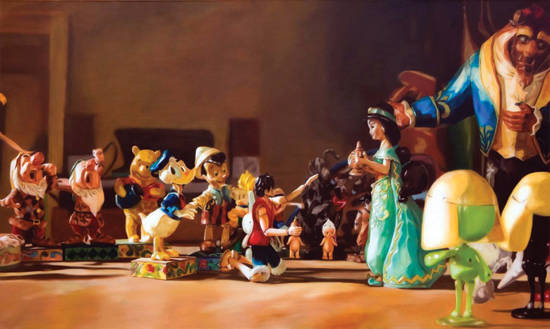 공병훈, 나폴레옹 1세의 대관식Ⅰ, 캔버스에 유채, 162x97cm, 2011