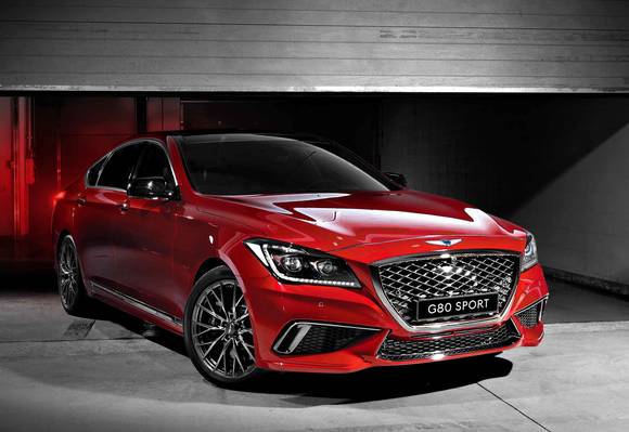 제네시스 'G80 스포츠(SPORT)'. (사진=현대자동차)