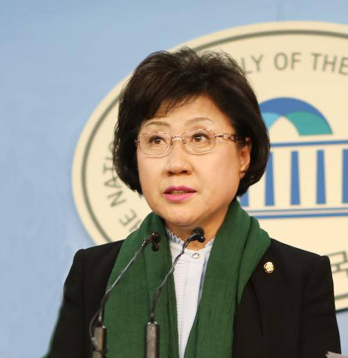국민의당 최도자 국회의원이 국회 정론관에서 기자회견하는 장면. (사진=최도자 국회의원실)