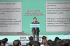 서울시의회 박상혁 교육위원장, '2025 서울 국제 드론 레이싱 월드컵' 개회식 참석