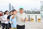 오세훈 서울시장, 2차 러닝 번개 ‘한강 런’으로 추석 연휴 마무리