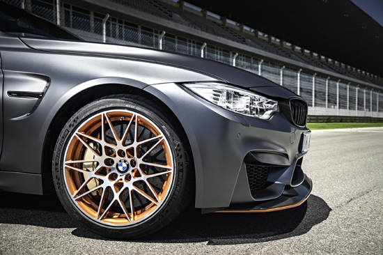 BMW M4 GTS 한정판 모델에 장착된 ‘미쉐린 파일롯 스포츠 컵 2’. (사진=미쉐린 코리아)