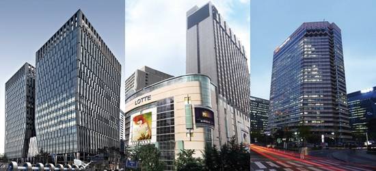 아모레퍼시픽, 롯데, 한화 등 제약산업에 뛰어들었던 대기업들은 괄목한 만한 성과를 내지 못하고 시장에서 철수했다. 사진 = 각 사