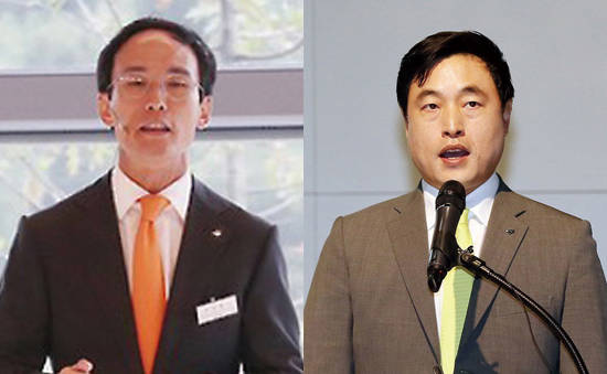 한국타이어월드와이드의 자회사인 아트라스BX가 자진 상장폐지를 추진하려는 이유는 한국타이어 오너일가의 경영승계와 연관이 짙다. 조양래 한국타이어 회장의 차남 조현범 한국타이어 사장(왼쪽)과 장남 조현식 한국타이어월드와이드 사장. 사진 = 연합뉴스