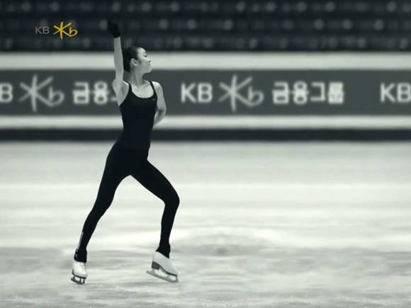 김연아가 등장한 KB금융그룹 광고 '희망'편. (사진 = 광고 화면 캡처)