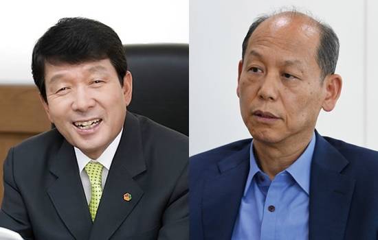 수십년 세월 동안 일궈온 회사를 자식에게 물려주지 않고 떠난 회장들. 천호식품 김영식 창업주(왼쪽), 락앤락 김준일 창업주. 사진 = 연합뉴스
