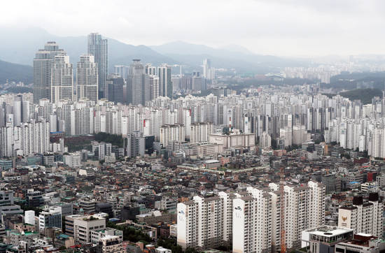 서울 강남구 일대 아파트 모습. 사진 = 연합뉴스