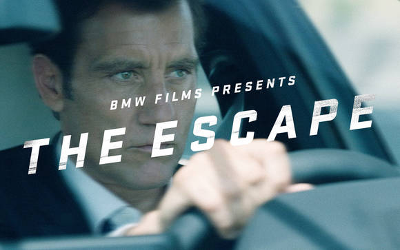 BMW의 브랜드 필름 '더 하이어'(The Hire) 이후 15년 만에 나온 후속편 '디 이스케이프'(The Escape)의 타이틀 화면. (사진 = BMW)
